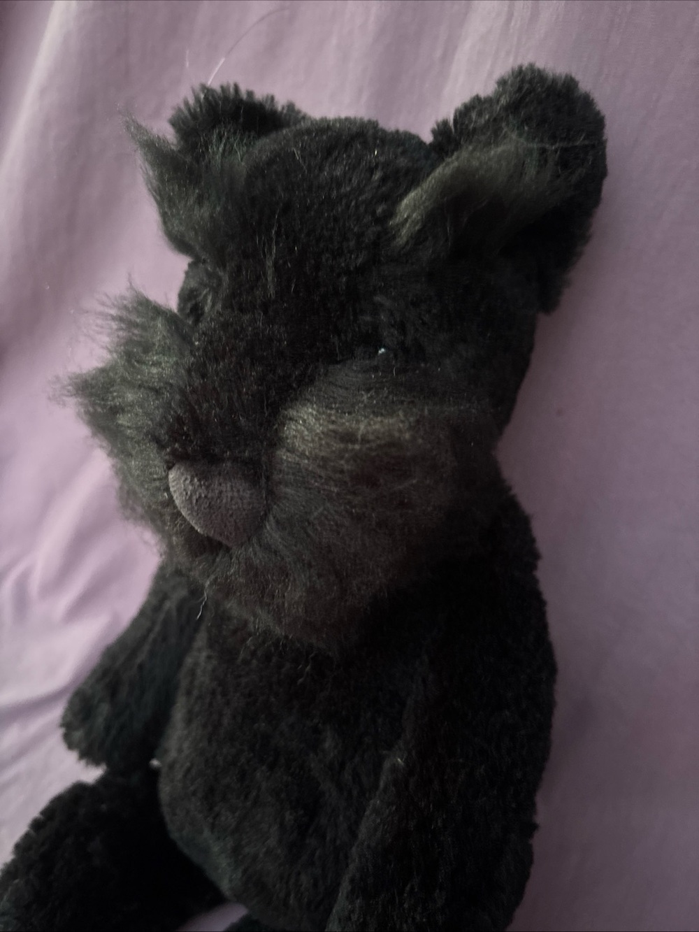 RETIRED Jellycat Bashful Black SCOTTIE DOG medium